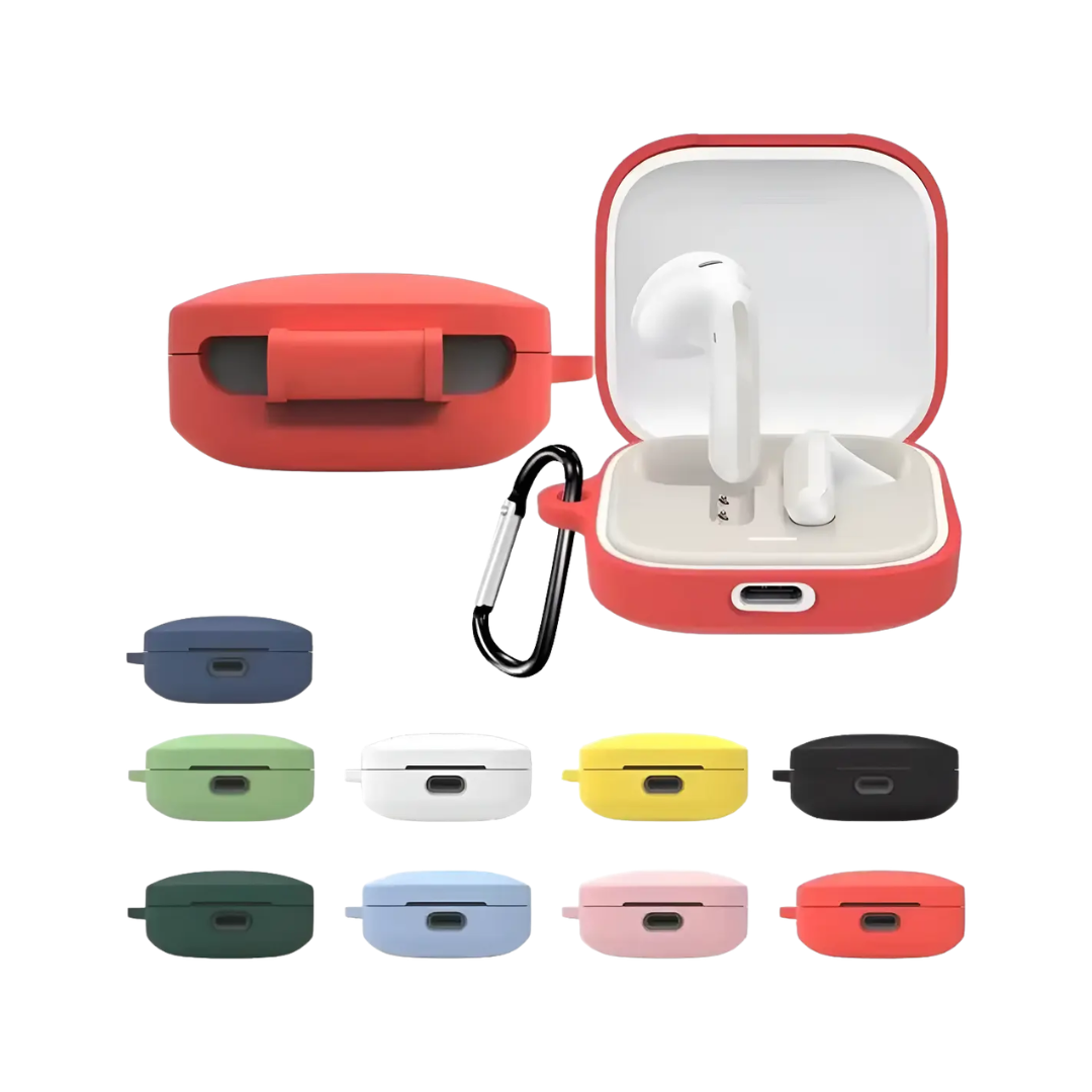 FUNDA DE SILICONA PARA AUDIFONOS REDMI BUDS 6 ACTIVE 