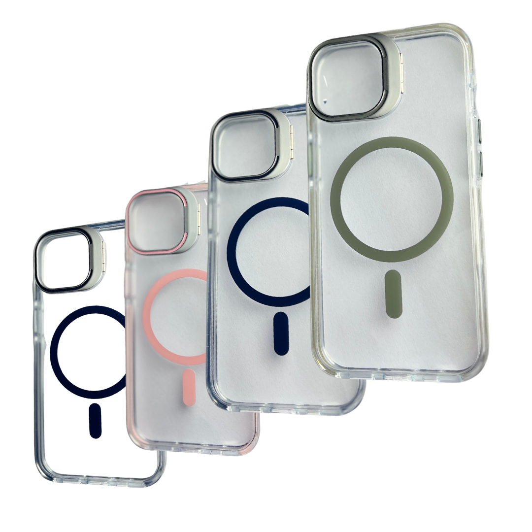FUNDA CASE MAGSAFE PARANTE CAMARA PARA IPHONE