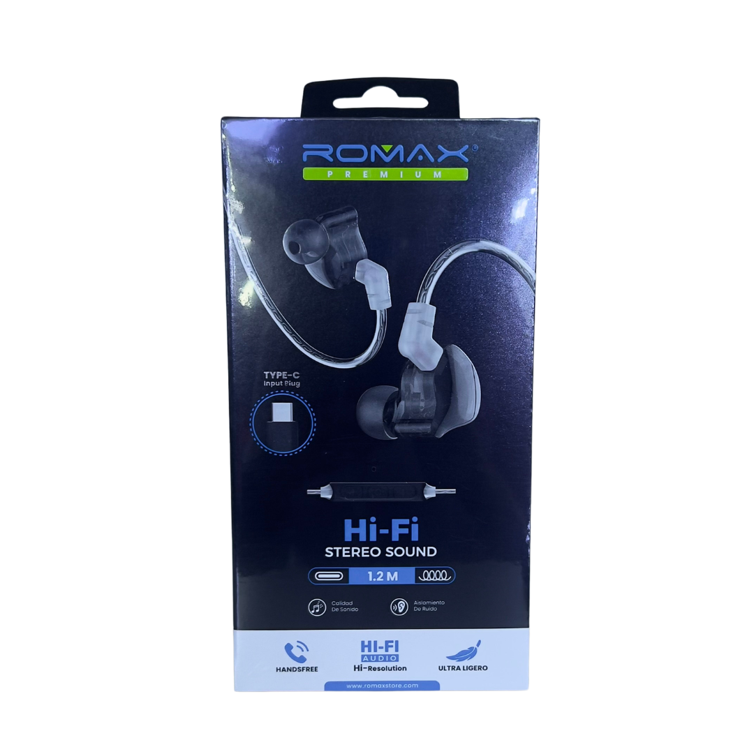 ROMAX AUDIFONOS TC TCA0374