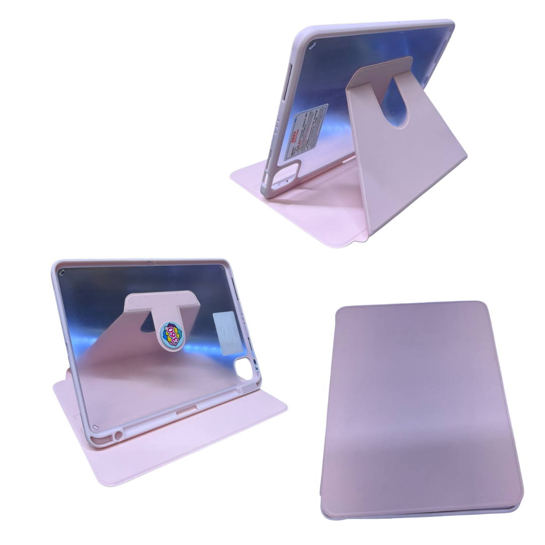 FUNDA SMART COVER TRANSPARENTE GIRATORIO PARA iPAD 10th/A16 11