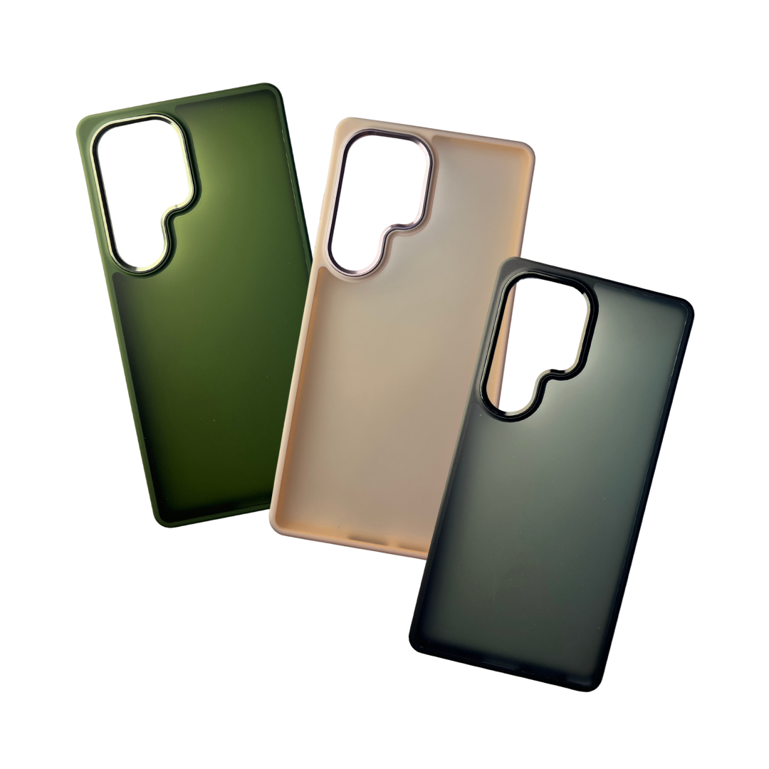 FUNDA CASE CROMADO AHUMADO PARA SAMSUNG