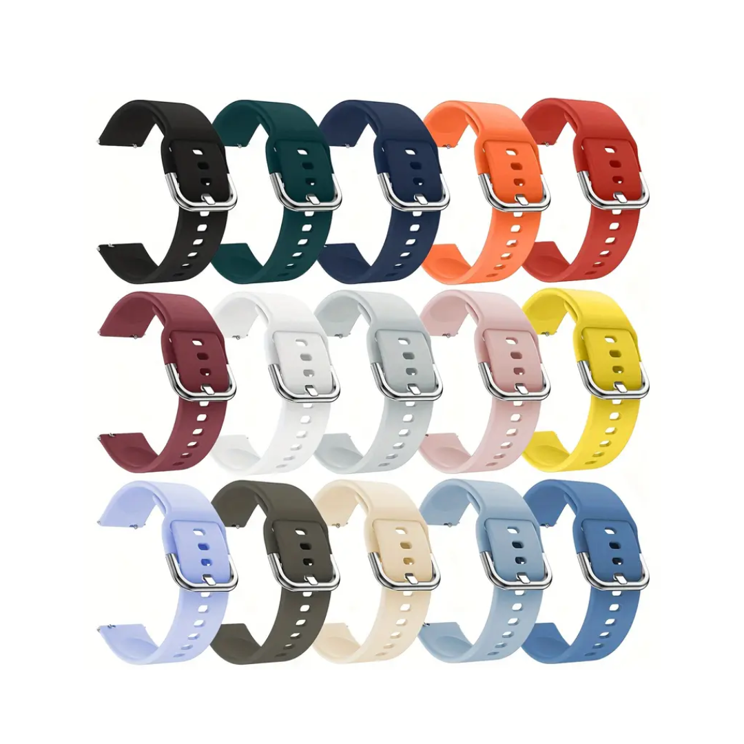 CORREA UNIVERSAL PARA SMARTWATCH SILICONA 