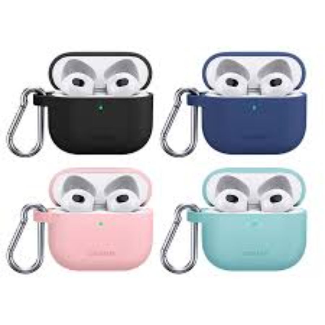 FUNDA DE SILICONA PARA AUDIFONOS  AIRPODS 